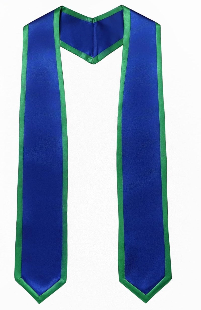 FtyFty Unisex Adult Graduation Honor Stole Classic End With Trim 72" Long - Image 1